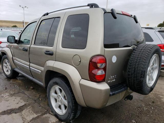 1J4GL58K46W126452 - 2006 JEEP LIBERTY LI TAN photo 3