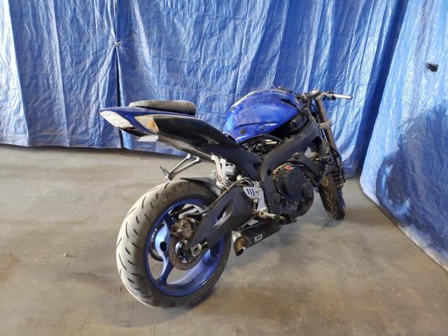 JS1GN7DA072101771 - 2007 SUZUKI GSX-R600 BLUE photo 4