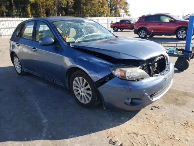 JF1GH61608G807348 - 2008 SUBARU IMPREZA 2. BLUE photo 1