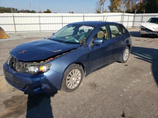 JF1GH61608G807348 - 2008 SUBARU IMPREZA 2. BLUE photo 2