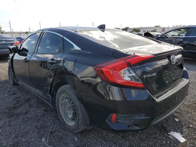 19XFC1F77JE003787 - 2018 HONDA CIVIC EXL أسود صورة 3