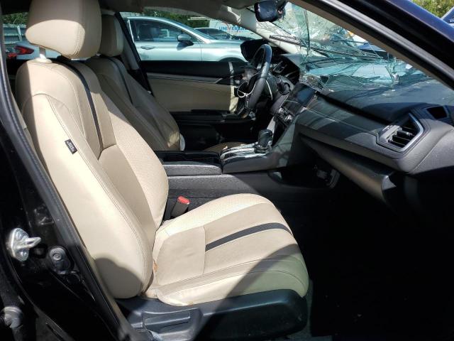 19XFC1F77JE003787 - 2018 HONDA CIVIC EXL أسود صورة 5