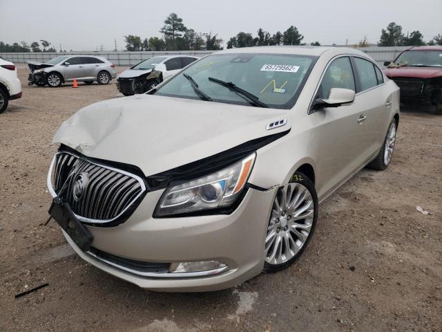 1G4GF5G3XEF258455 - 2014 BUICK LACROSSE T TAN photo 2