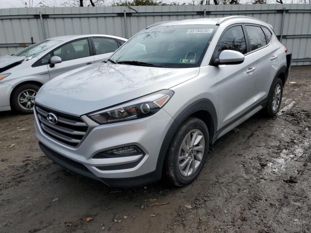 KM8J3CA40JU743343 - 2018 HYUNDAI TUCSON SEL SILVER photo 2