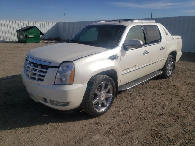 3GYFK22209G222409 - 2009 CADILLAC ESCALADE E WHITE photo 2