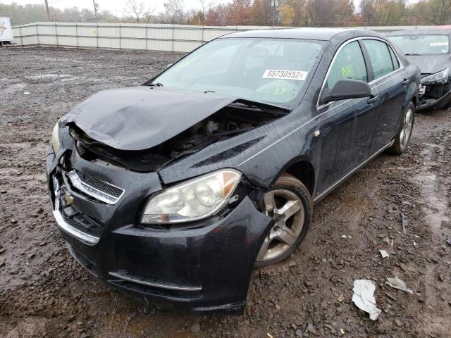 1G1ZH57B684247850 - 2008 CHEVROLET MALIBU 1LT 黑色 照片 2
