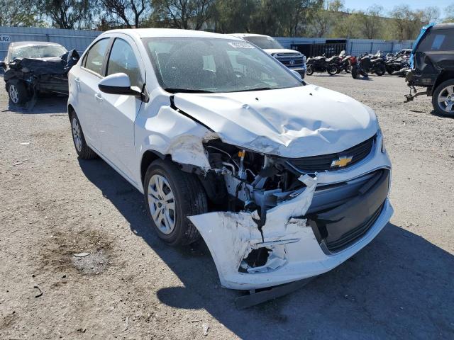1G1JB5SHXH4153898 - 2017 CHEVROLET SONIC LS WHITE photo 1