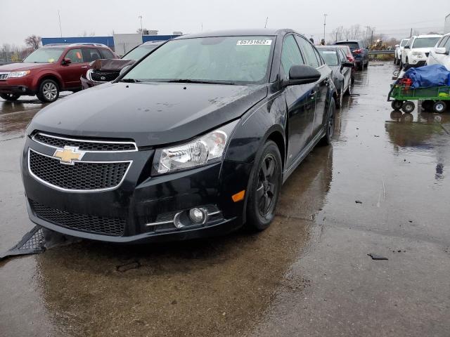 1G1PC5SBXE7302517 - 2014 CHEVROLET CRUZE LT GRAY photo 2