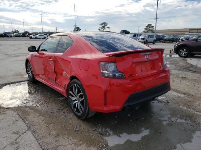 JTKJF5C78E3077464 - 2014 TOYOTA SCION TC RED photo 3