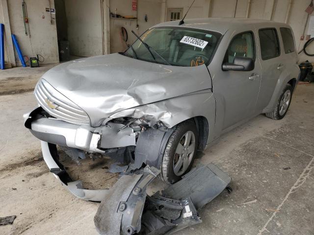 3GNBAADBXAS514866 - 2010 CHEVROLET HHR LS SILVER photo 2