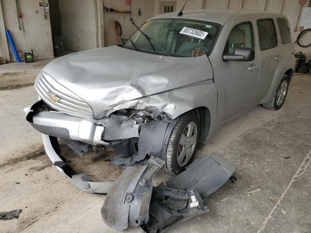 3GNBAADBXAS514866 - 2010 CHEVROLET HHR LS SILVER photo 9