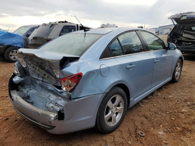 1G1PF5S95B7236684 - 2011 CHEVROLET CRUZE LT BLUE photo 4