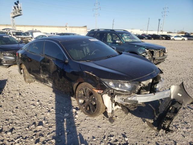 2HGFC2F89KH503116 - 2019 HONDA CIVIC SPOR BLACK photo 1