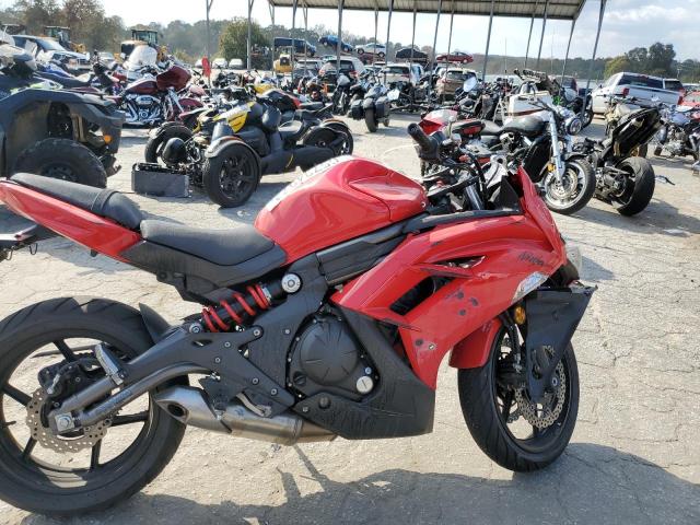 JKAEXEE12CDA03380 - 2012 KAWASAKI EX650 EC RED photo 5