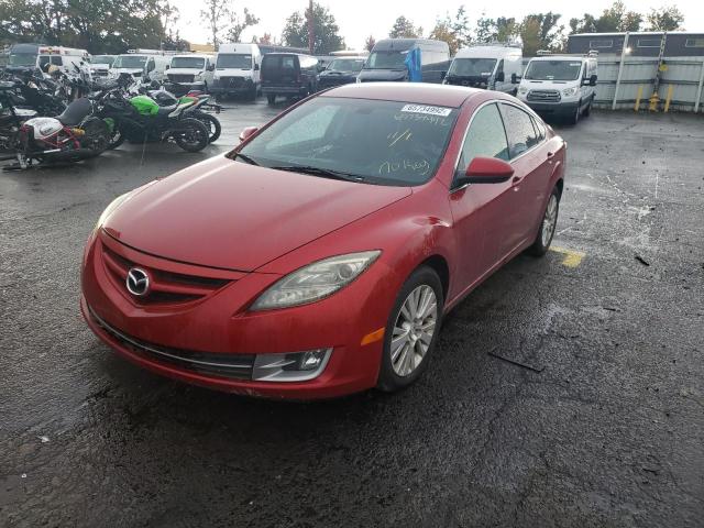 1YVHP82A295M16189 - 2009 MAZDA 6 I RED photo 2