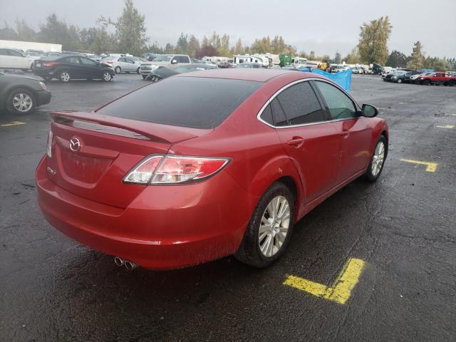 1YVHP82A295M16189 - 2009 MAZDA 6 I RED photo 4