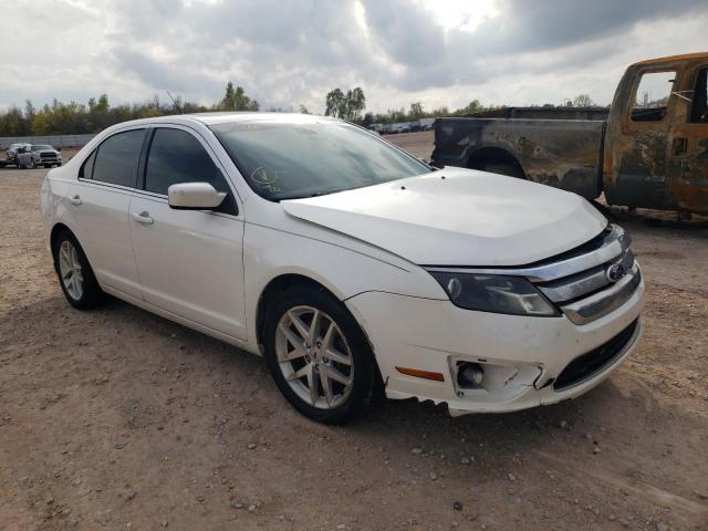 3FAHP0JA9CR364448 - 2012 FORD FUSION SEL WHITE photo 1