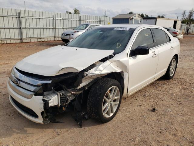 3FAHP0JA9CR364448 - 2012 FORD FUSION SEL WHITE photo 2