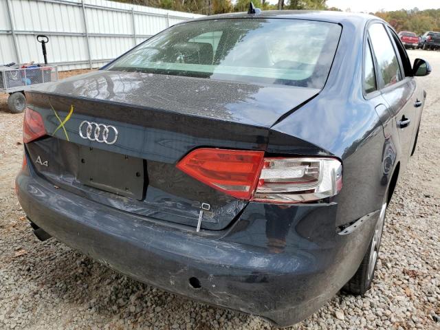 WAULF78K89N025946 - 2009 AUDI A4 BLUE photo 9