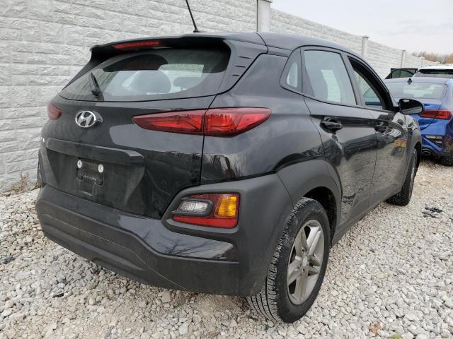 KM8K12AA5LU408916 - 2020 HYUNDAI KONA SE BLACK photo 4