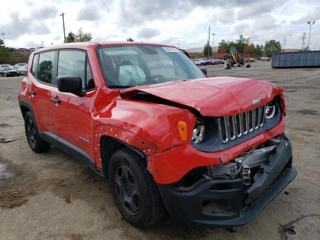ZACCJAAT8FPC27156 - 2015 JEEP RENEGADE S RED photo 1