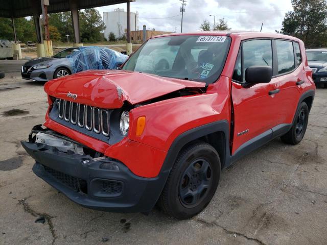 ZACCJAAT8FPC27156 - 2015 JEEP RENEGADE S Qırmızı foto 2