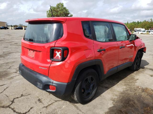 ZACCJAAT8FPC27156 - 2015 JEEP RENEGADE S RED photo 4
