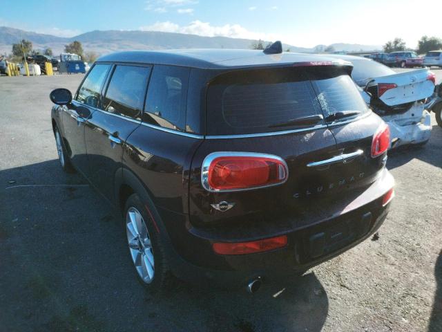 WMWLN5C31H2E33344 - 2017 MINI COOPER CLU MAROON photo 3