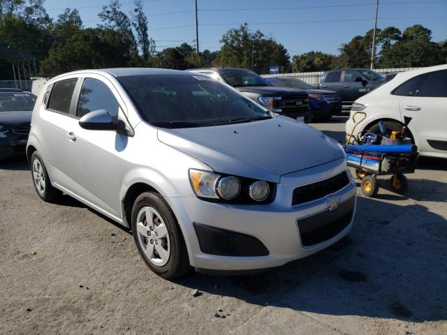 1G1JB6SH5G4149357 - 2016 CHEVROLET SONIC LS SILVER photo 1