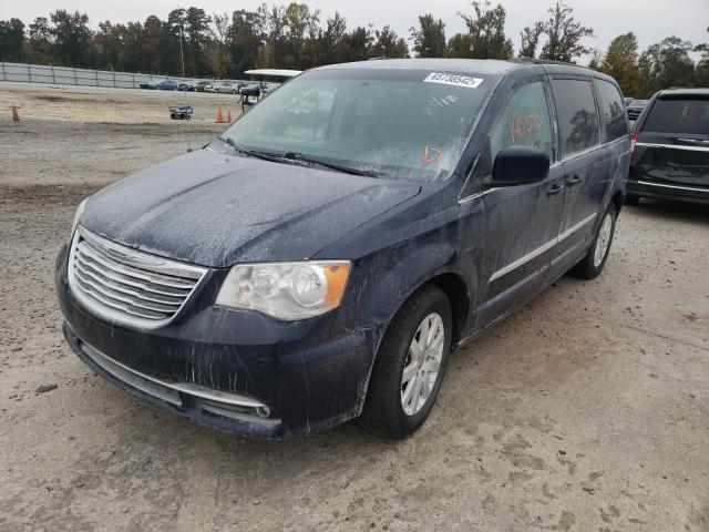 2C4RC1BG2FR561569 - 2015 CHRYSLER TOWN&COUNT BLACK photo 2