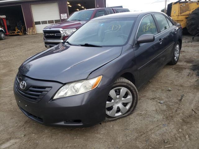 4T1BE46K37U078460 - 2007 TOYOTA CAMRY CE GRAY photo 2