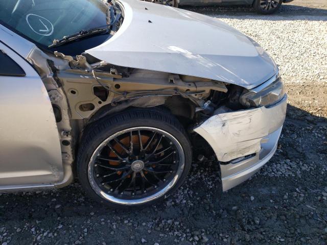 3FAHP0JG9CR334998 - 2012 FORD FUSION SEL SILVER photo 9