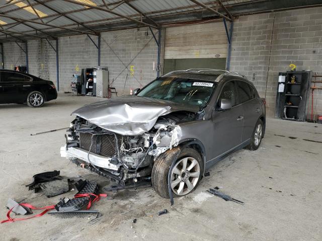 JNKAJ09EX9M900649 - 2009 INFINITI EX35 BASE SILVER photo 2