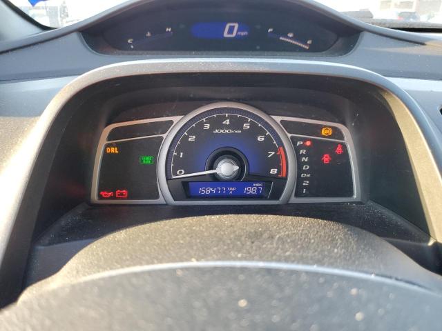 2HGFG129X8H579210 - 2008 HONDA CIVIC EXL Gris photo 9