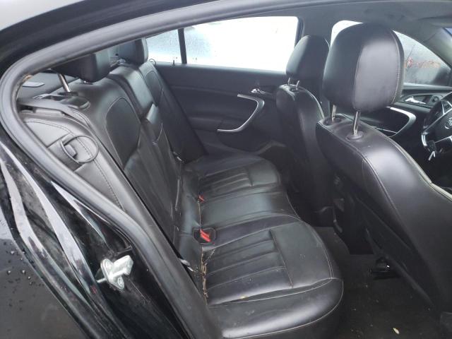 2G4GR5EK3C9125592 - 2012 BUICK REGAL BLACK photo 6
