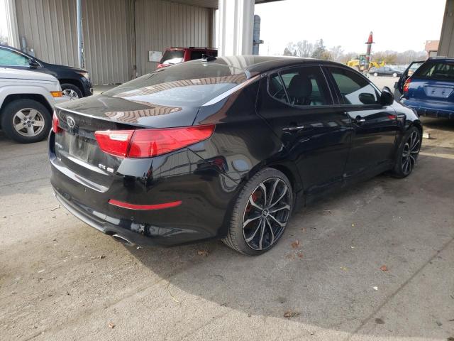 5XXGN4A70FG500539 - 2015 KIA OPTIMA EX BLACK photo 4