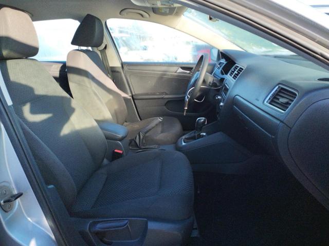 3VW2K7AJ3EM305139 - 2014 VOLKSWAGEN JETTA BASE SILVER photo 5