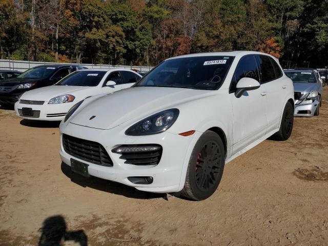 WP1AD2A26ELA74287 - 2014 PORSCHE CAYENNE GT WHITE photo 2