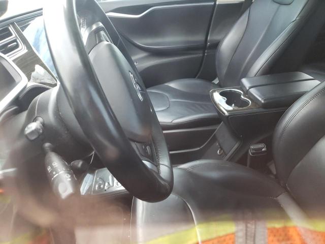5YJSA1S16EFP32627 - 2014 TESLA MODEL S Մոխրագույն լուսանկար 7
