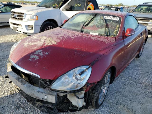 JTHFN45Y179014897 - 2007 LEXUS SC 430 RED photo 2