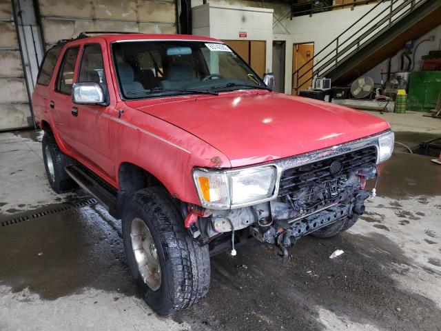 JT3VN39W4P0111827 - 1993 TOYOTA 4RUNNER VN RED photo 1