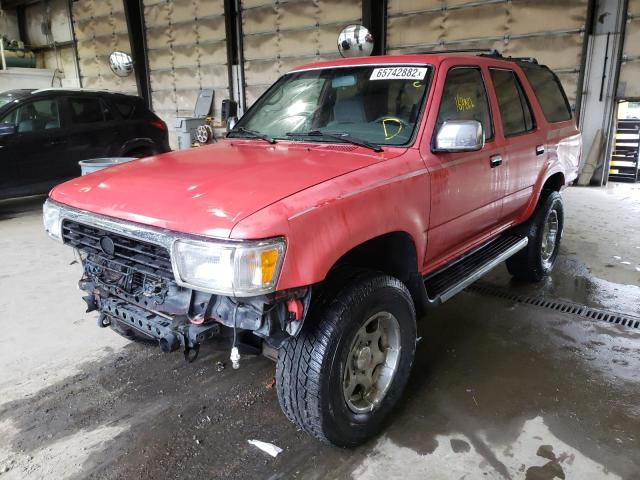 JT3VN39W4P0111827 - 1993 TOYOTA 4RUNNER VN RED photo 2