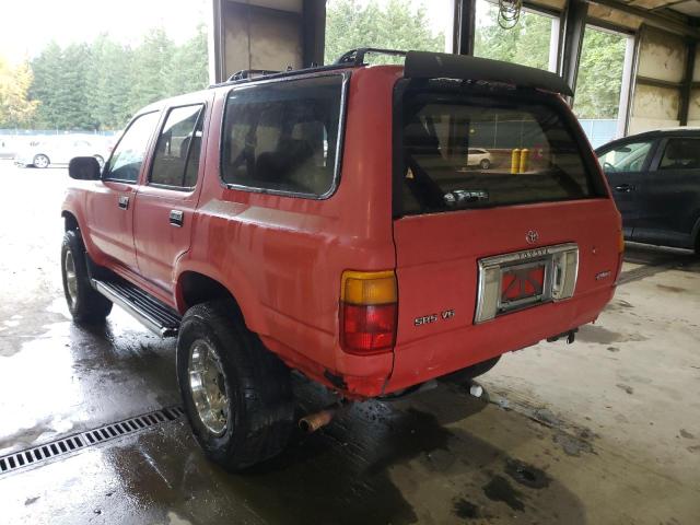 JT3VN39W4P0111827 - 1993 TOYOTA 4RUNNER VN RED photo 3