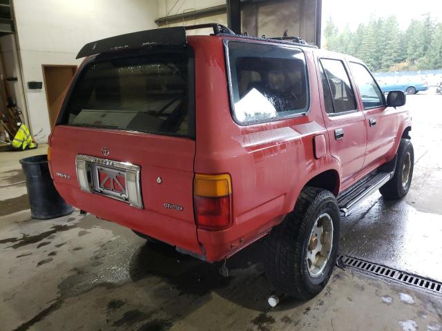 JT3VN39W4P0111827 - 1993 TOYOTA 4RUNNER VN RED photo 4