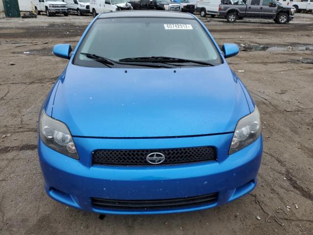 JTKDE3B74A0317255 - 2010 TOYOTA SCION TC BLUE photo 5