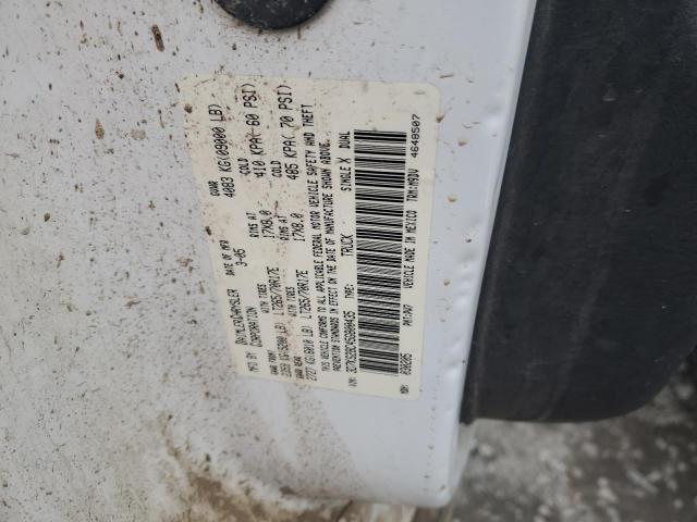 3D7KS28C45G800435 - 2005 DODGE RAM 2500 S WHITE photo 10