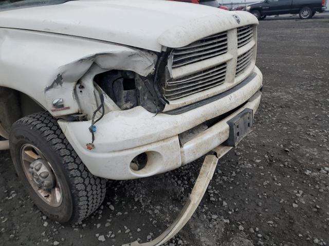 3D7KS28C45G800435 - 2005 DODGE RAM 2500 S WHITE photo 9