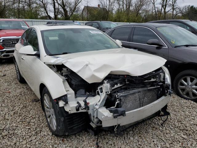 2G4GS5EV2C9135335 - 2012 BUICK REGAL PREM WHITE photo 9