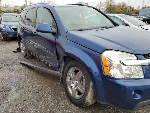 2CNDL53F386311054 - 2008 CHEVROLET EQUINOX BLUE photo 9