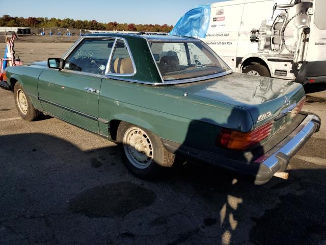 10704412062331 - 1980 MERCEDES-BENZ 450 SL GREEN photo 3